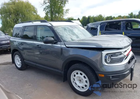 2024 Ford Bronco Sport Heritage z USA, uszkodzony, nr VIN 3FMCR9G61RRE31232